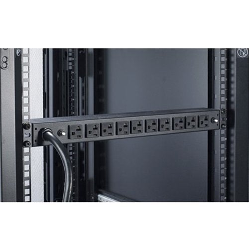 APC AP9560 Rack PDU, Basic, 1U, 30A, 120V, (10) - 20