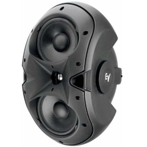 Electro-Voice EVID 6.2 6" Compact Two-Way Surface Mount Loudspeaker, Pair, Black F.01U.117.532