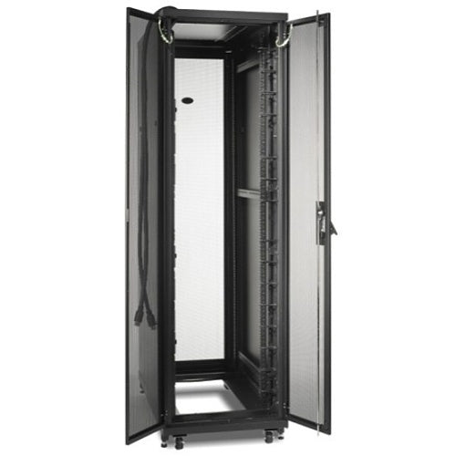 APC AR2400FP1 NetShelter SV 42U 600mm Wide 1060mm Deep Enclosure with Sides, Black, Single Rack Unassembled