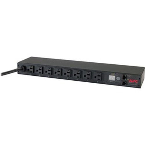 APC AP7801B Rack PDU, Metered, 1U, 20A, 120V, (8) 5-20