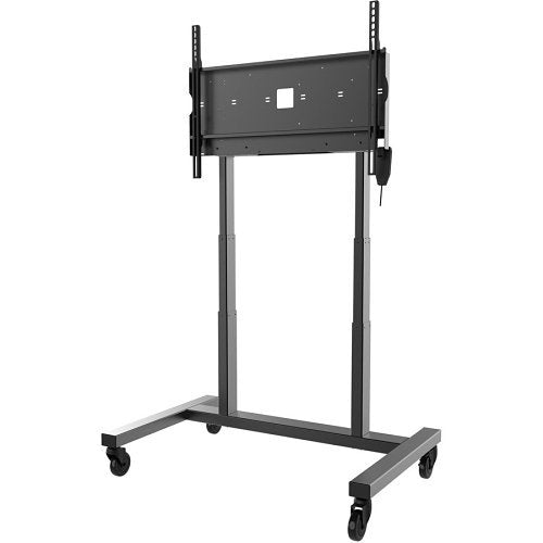 Peerless-AV SR598ML3E Motorized Height Adjustible Cart, Supports 55"- 86", Black