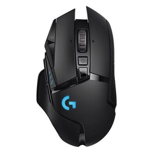 Logitech 910-005565 G502 Lightspeed Wireless Gaming Mouse, Black