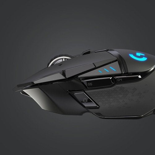 Logitech 910-005565 G502 Lightspeed Wireless Gaming Mouse, Black