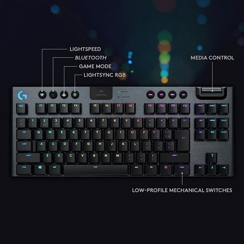 Logitech 920-009495 Computer Keyboard, Gaming Pc Group