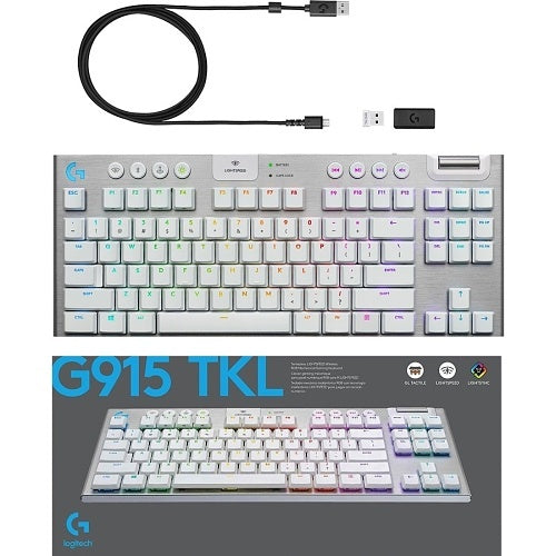 Logitech 920-009660 Computer Keyboard, Gaming Pc Group