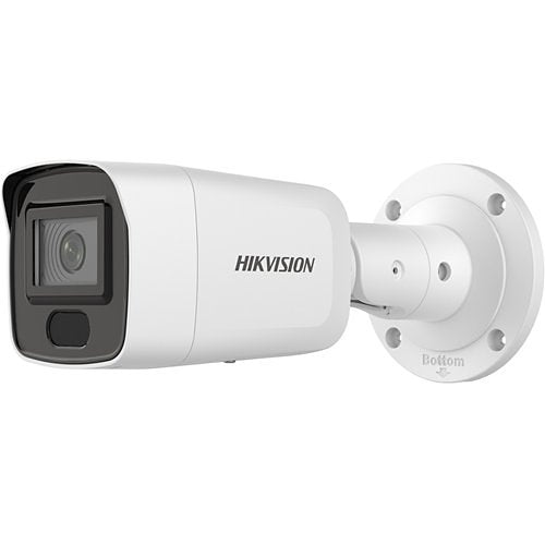 Hikvision PCI-B18F4S AcuSense 8MP IR Fixed Bullet IP Camera, 4mm Lens, White