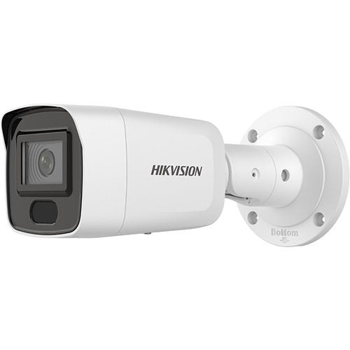 Hikvision PCI-B18F6S AcuSense 8MP IR Fixed Bullet IP Camera, 6mm Lens, White