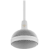 Audix M3WHM Tri-Element Hanging Ceiling Microphone with Hard Mount, White