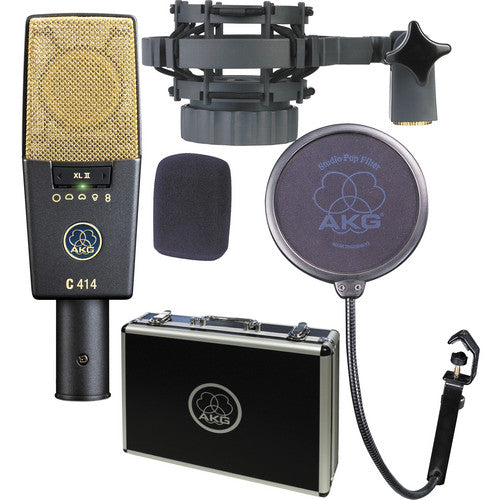 AKG 3059X00060 C414 XLII Large-Diaphragm Multipattern Condenser Microphone