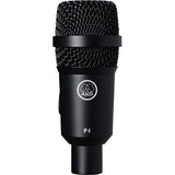 AKG 3100H00130 P4 Dynamic Instrument Microphone