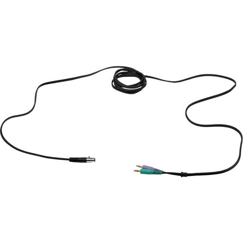 AKG 2955H00480 MK HS MiniJack Headset Cable with Two 3.5mm Connectors (9.8')