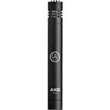 AKG 3101H00410 P170 Small-Diaphragm Condenser Microphone (Black)