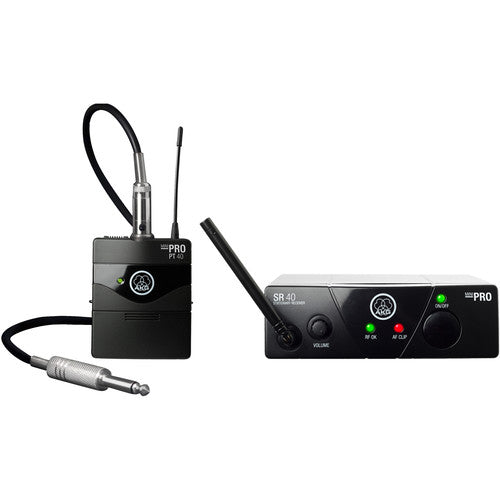 AKG 3348H00110 WMS40 Mini Single Instrumental Set Wireless Microphone System (Band: A)