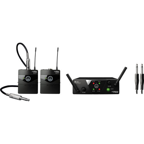 AKG 3351H00050 WMS40 Mini Dual Instrumental Wireless System Set (Band: A & C)