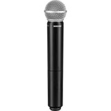 Shure BLX24/SM58 Wireless Handheld Microphone System with SM58 Capsule (H9: 512 to 542 MHz)