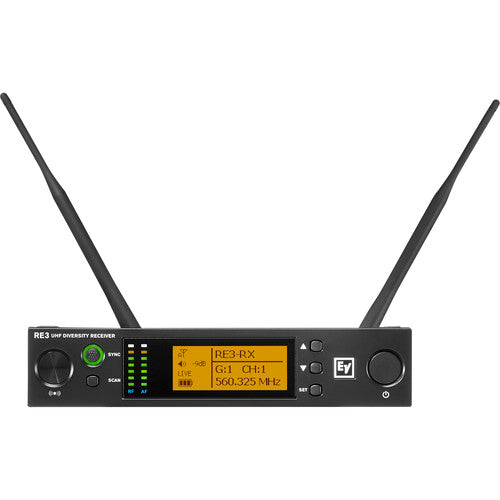 Electro-Voice RE3-ND96 Wireless Handheld Microphone System with ND96 Wireless Mic (5L: 488 to 524 MHz)-F.01U.354.211