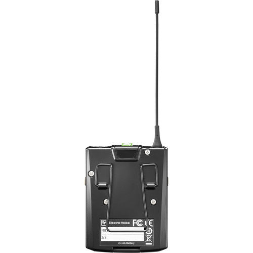 Electro-Voice RE3-BPOL Bodypack Wireless System with Omnidirectional Lavalier Mic (6M: 653 to 663 MHz)