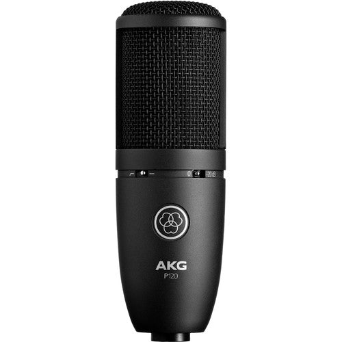 AKG 3101H00400 P120 Cardioid Condenser Microphone (Black)