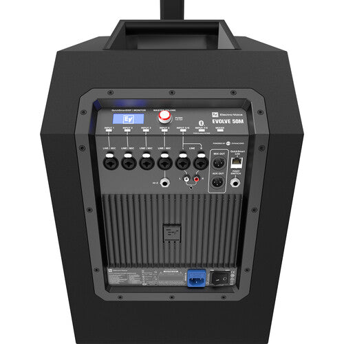 Electro-Voice EVOLVE 50M Portable 1000W Bluetooth-Enabled Subwoofer (Black) F.01U.384.340