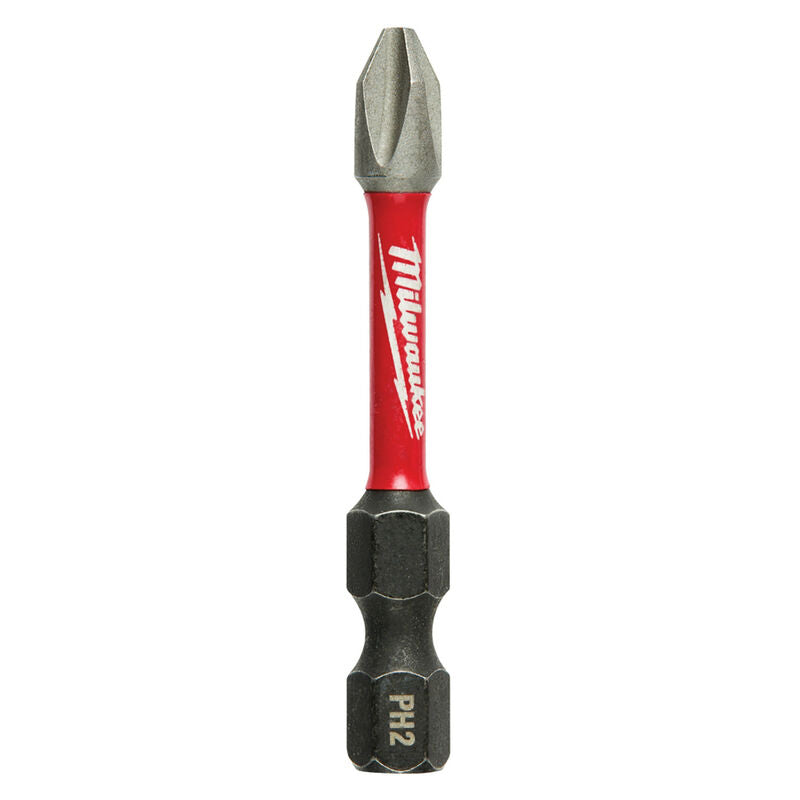 MILWAUKEE 48-32-4962 SHOCKWAVE™ 2" PH2 Impact Bit Set, 2-Pack