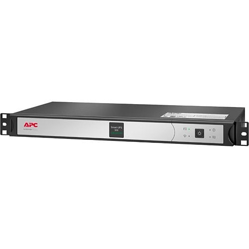 APC SCL500RM1UC Line Interactive Smart-UPS with SmartConnect Port, 500VA/400W, 5-15R NEMA Outlets, 1U RMS