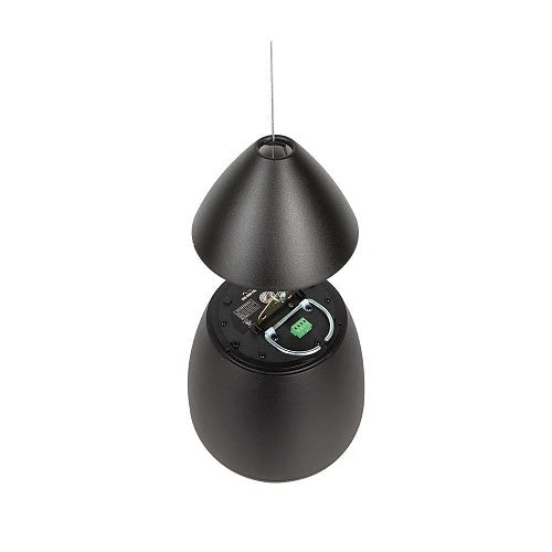 Episode ECS-800-PND4-BLK 800 Commercial Series 70V Pendant Speaker with 4" Woofer and Gripple Kit, Black