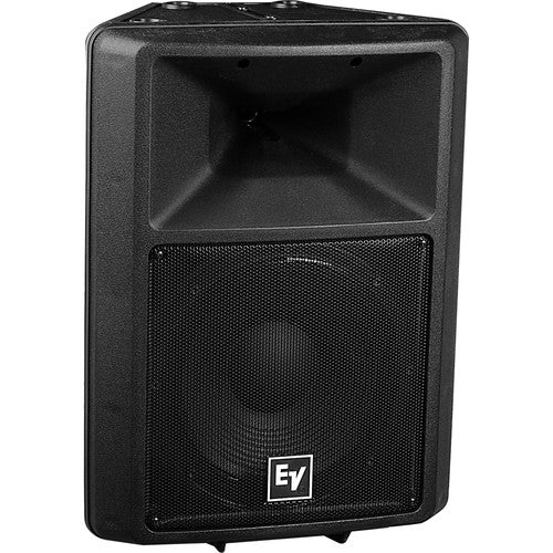 Electro-Voice SX100+E 200-watt 12-inch two-way, 65 degree x 65 degree, Neutrik Speakon connectors, flying and stand mount, black polypropylene-F.01U.265.557