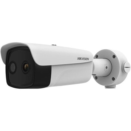 Hikvision DS-2TD2637-15/QY Bullet Series Thermal and Optical Bi-Spectrum IP Bullet Camera with 15mm Focal Lenght, White