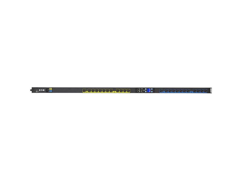 Eaton EMA108-10 Managed rack PDU, 0U, L5-30P input, 2.88 kW max, 120V, 24A, 10 foot cord, Single-phase - Switched - NEMA L5-30P - 24 x NEMA 5-20R