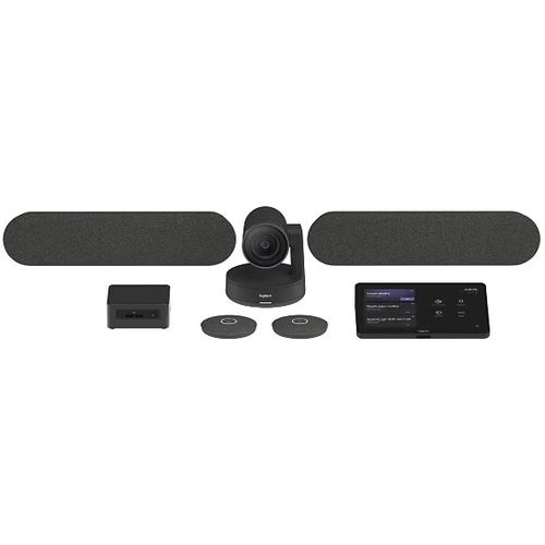 Logitech TAPRALMSTINT2 Medium Room With Tap + Rally + Intel Nuc for Microsoft  Teams Rooms