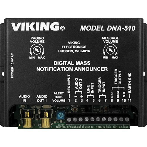 Viking DNA-510 Digital Mass Notification Announcer