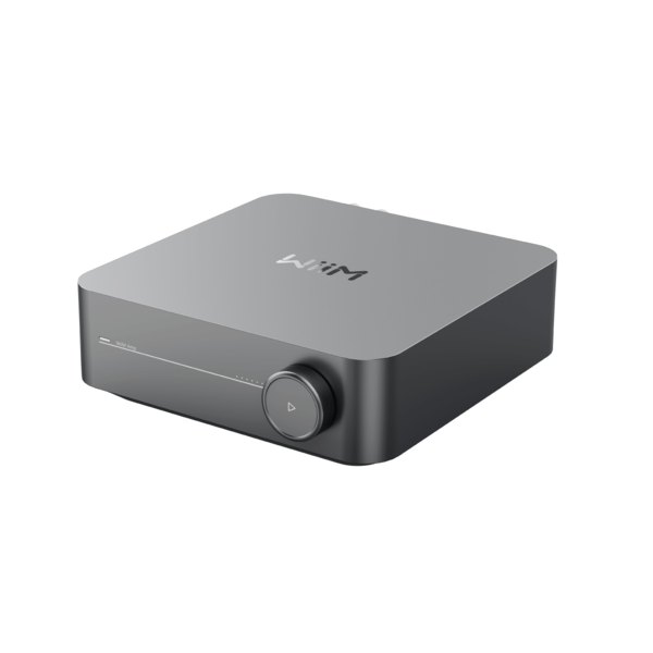 WiiM Amp: 2 x 60W - Multiroom Streaming Amplifier with AirPlay 2, Chromecast, HDMI & Voice Control | Stream Spotify, Amazon Music, Tidal & More | Remote Included | Space Gray