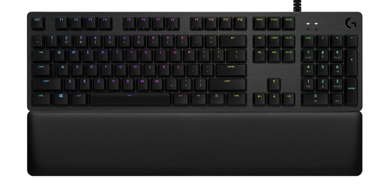 Logitech 920-009322 G513 Gaming Keyboard, GX Brown - Tactile