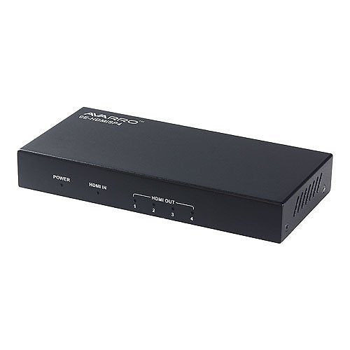 AVARRO 0E-HDMISP4 1 x 4 4K at 60Hz HDMI Splitter with Scaler