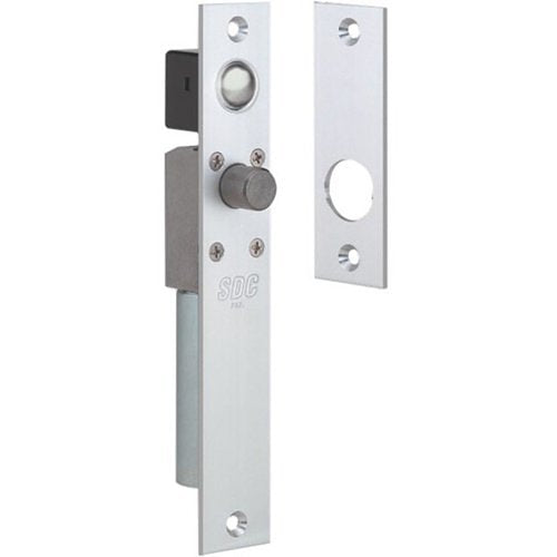 SDC SZ-1490AIV Spacesaver Electric Bolt Lock, Extra Narrow Mortise, Failsafe for 1-1/2" Frame, Aluminum