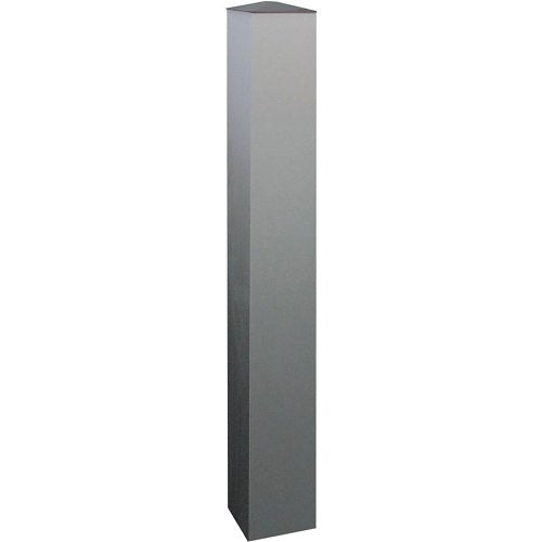 Camden CM-42-BSU-CLR 42" Tall with 36" Switch Height, Single Gang Prep, 6" X 6" Clear Aluminum