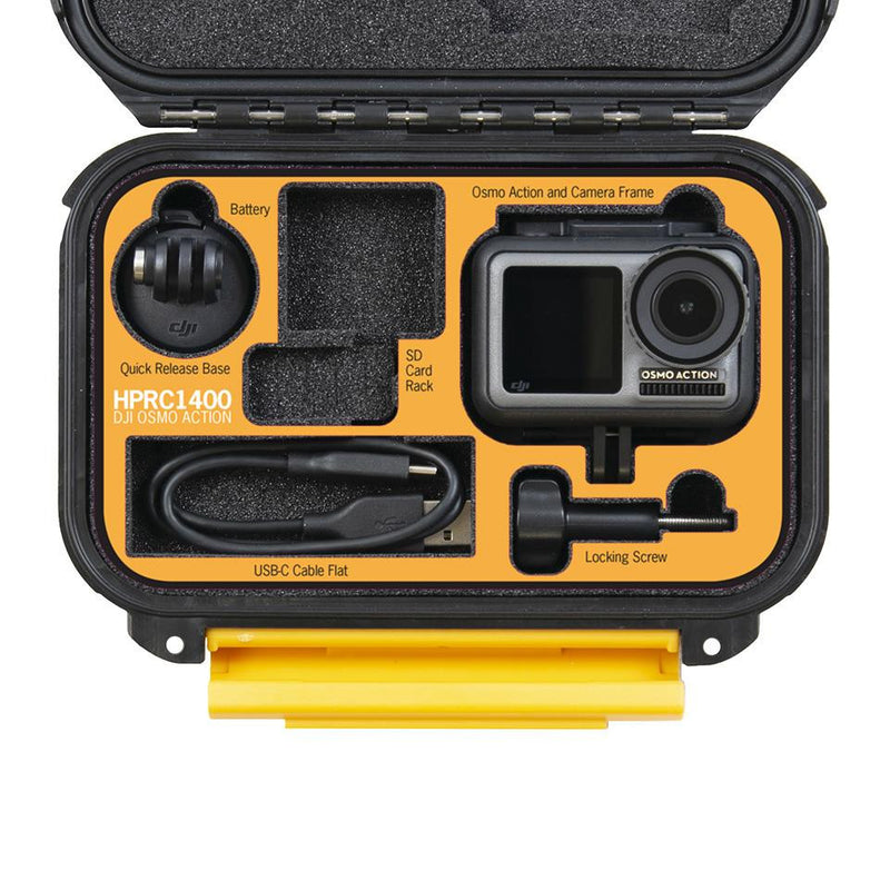 HPRC Cases - OSMACT-1400-01 Hard Case for DJI Osmo Action