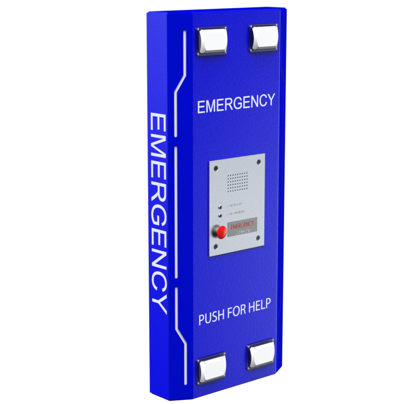 PEDESTAL PRO PRO Emergency Wall Station - Comelit Emergency 156STA-COME-01-ALU