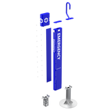 PEDESTAL PRO 156TOW-COME-01-ALU Emergency Tower - Comelit 3460EA Flush