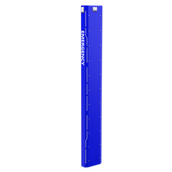 PEDESTAL PRO PRO Emergency Tower with Blue Powdercoat Finish 156TOW-EMER-01-ALU