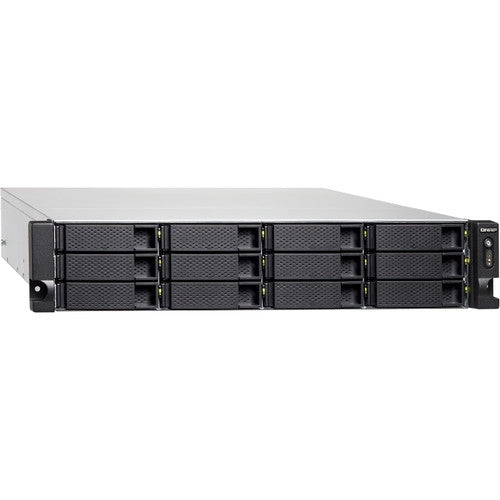 QNAP TS-H1277XU-RP-3700X-128G-US QuTS Hero Edition 12-Bay NAS Enclosure