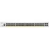 Cisco CBS250-48P-4X 48-Port Gigabit Ethernet PoE+ Compliant Smart Switch with SFP