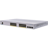 Cisco CBS350-24P-4G 24-Port Gigabit PoE+ Compliant Managed Switch with SFP (195W)