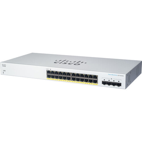 Cisco CBS220-24T-4G 24-Port Gigabit Managed Network Switch with SFP