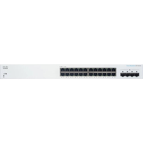 Cisco CBS220-24T-4G 24-Port Gigabit Managed Network Switch with SFP