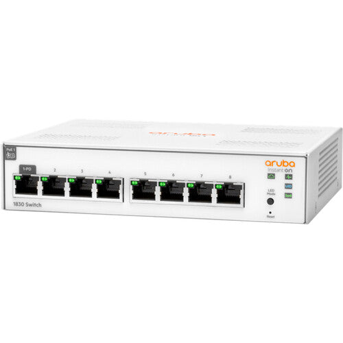 Aruba Instant On JL810A#ABA 1830 JL810A 8-Port Gigabit Managed Network Switch