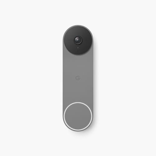 Google GA02076-US Nest Doorbell Battery, Battery Powered Video Doorbell, Ash