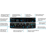 Atlona® AT-OME-MS52W Omega 5x2 4K/UHD multiformat matrix switcher, with wireless casting, HDM