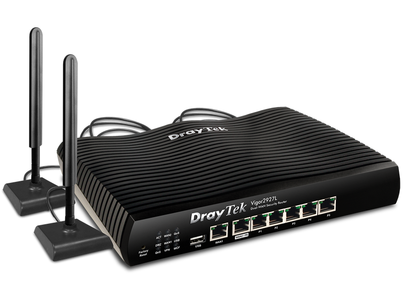 IN STOCK! DrayTek Vigor2927L LTE Series 4G LTE Embedded Dual-WAN VPN Firewall Router