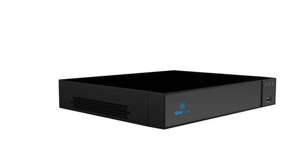 Silarius Pro Series SIL-NVR4CHPOE4 9CH total, 4-Channels 4K POE NVR Gigabit, NVR, 4TB HDD